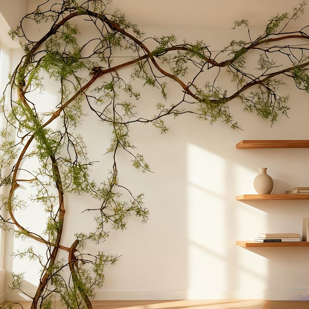 Preserved Moss Sheet - Simulation of Moss Faucet Tree Strips,