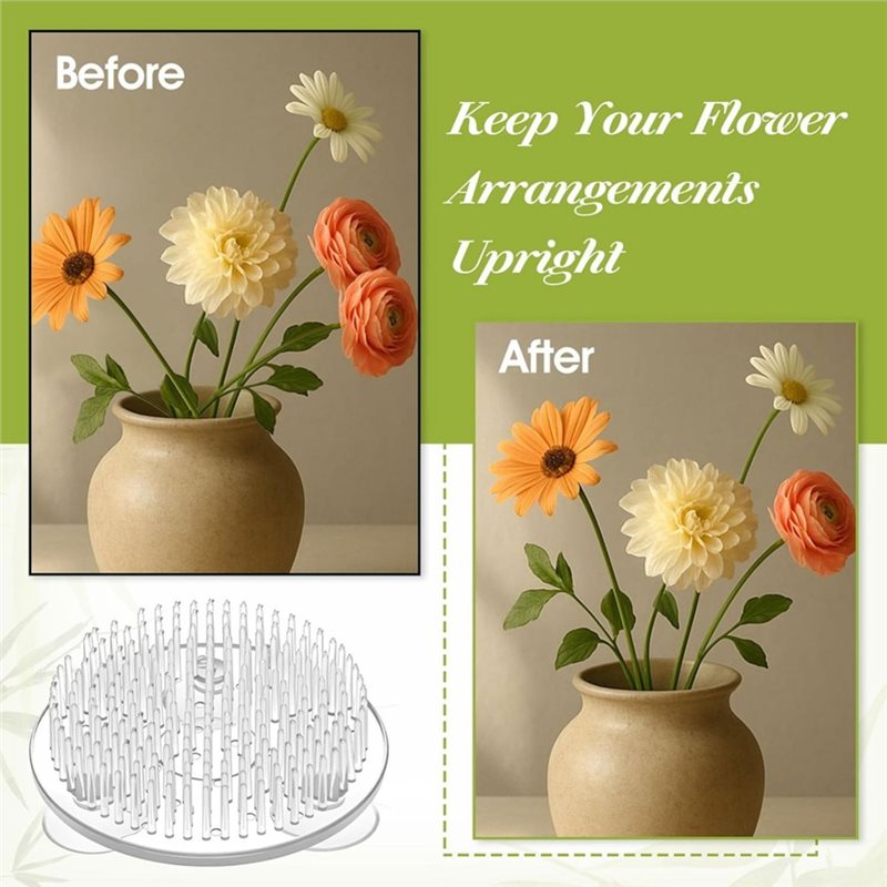 A03F-For Vase, Ikebana Wedding - Flower Frog Pin recension och pris