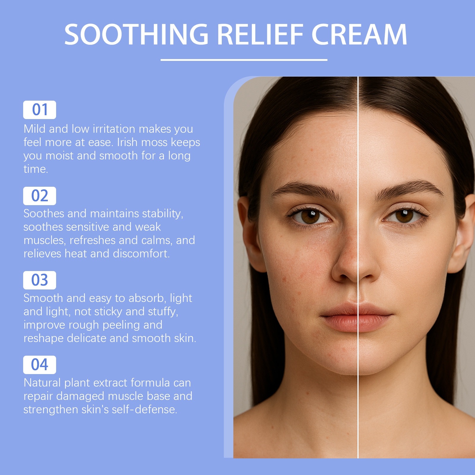 Soothing Relief Cream For Sens - Preserved Moss Sheet recension och pris