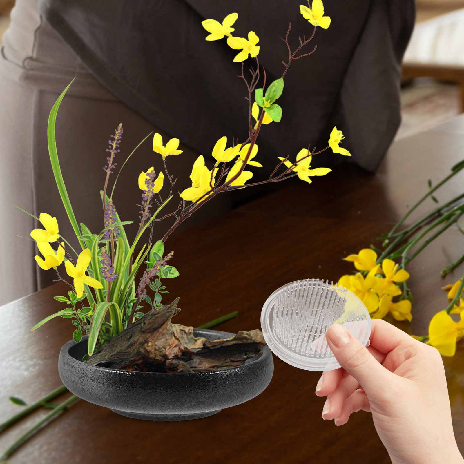 Premium Suction Cup Flower Fro - Flower Frog Pin recension och pris