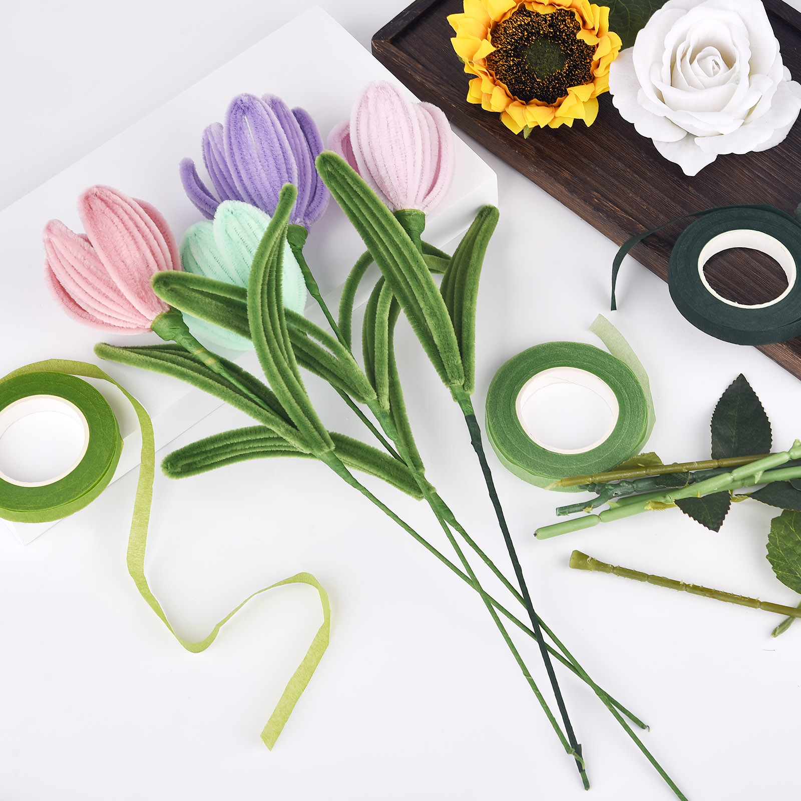 30yards Floral Stem Tape Corsa - Supply For Florist recension och pris