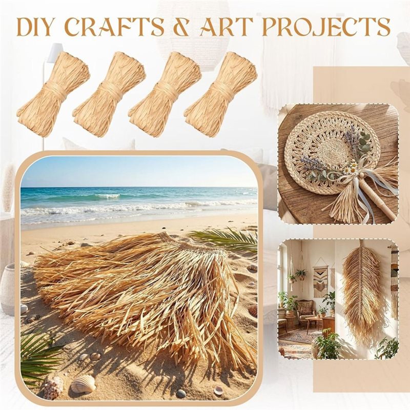 Natural Raffia Straw For Flori - Natural Florist Supply recension och pris