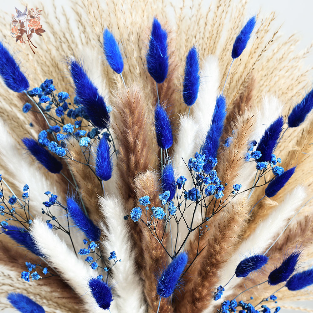 70 Stem Blue Fluffly Rabbit Ta - Supply For Florist recension och pris