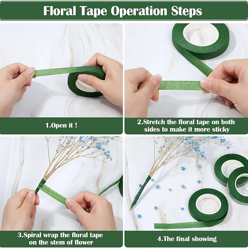 20Yards Green Bouquet Floral T - Supply For Florist recension och pris