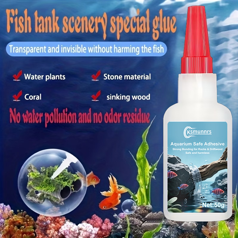 Aquarium Landscape Glue, Quick - Preserved Moss Sheet recension och pris