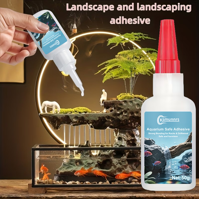 Aquarium Landscape Glue, Quick - Preserved Moss Sheet recension och pris