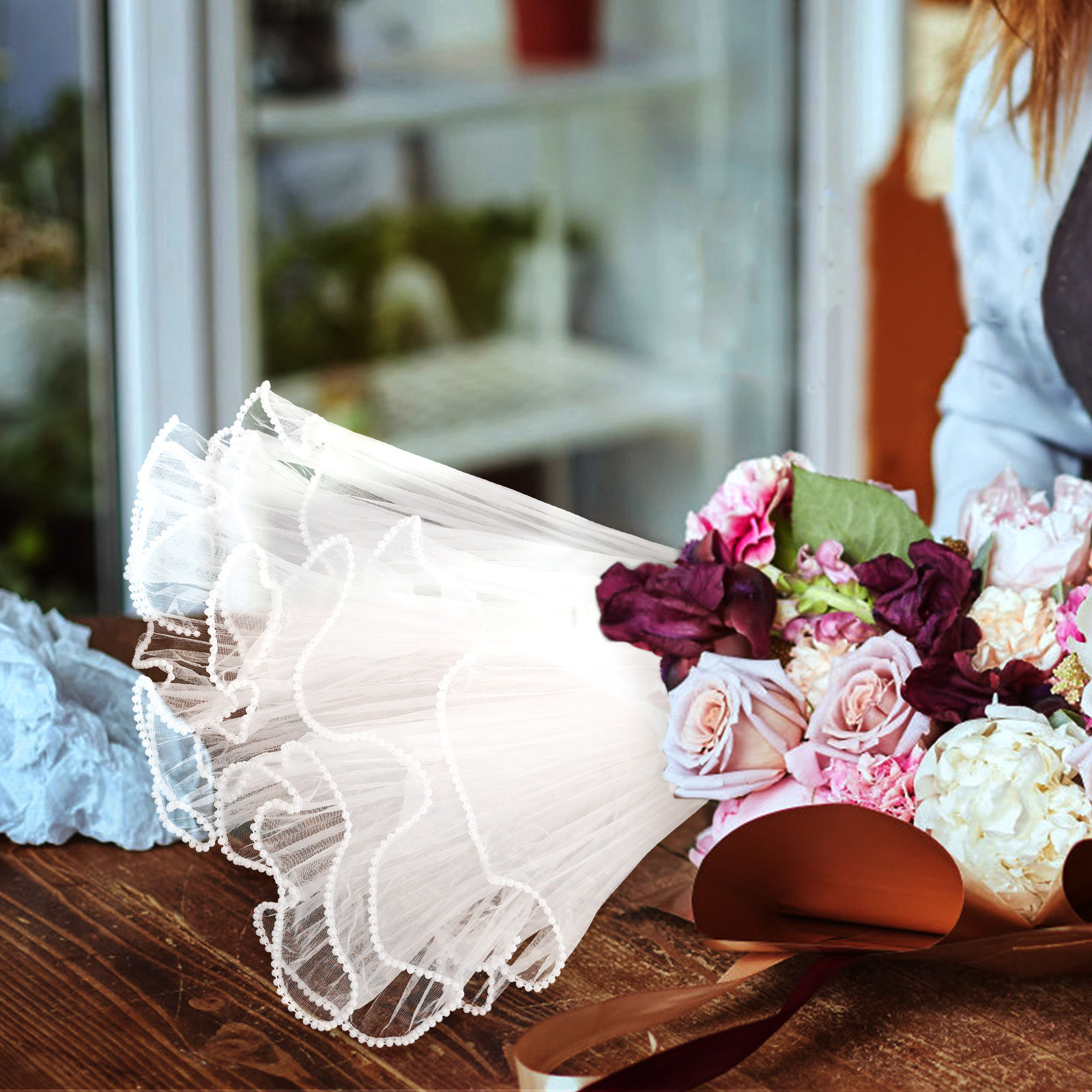 Pearl Mesh Flower Wrapping Net - Supply For Florist recension och pris