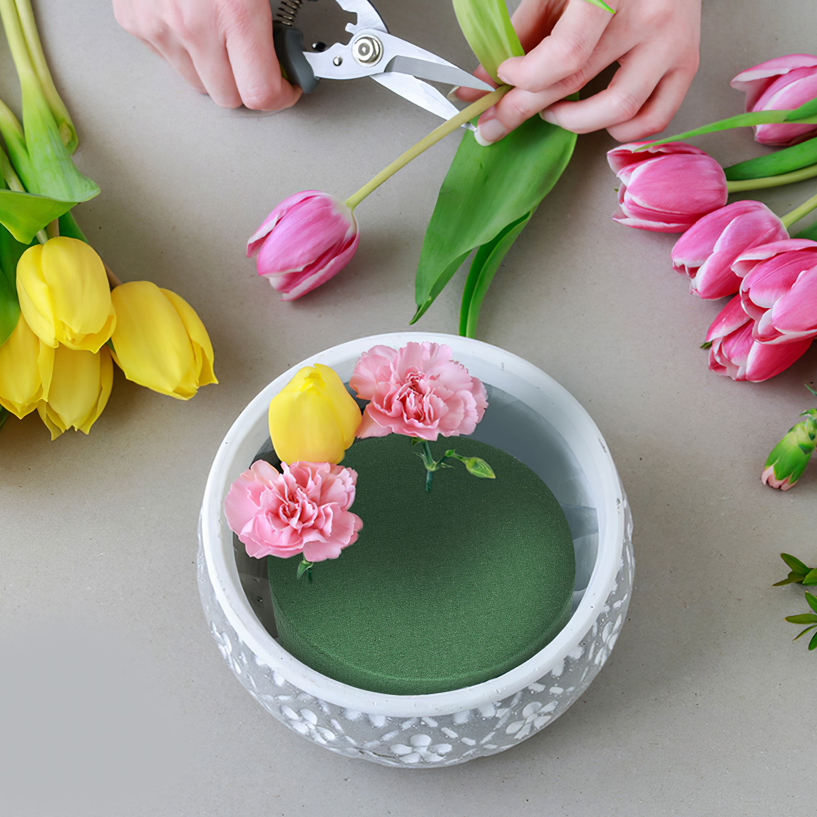 4Pcs Florist Foam Flower Mud A - Supply For Florist recension och pris