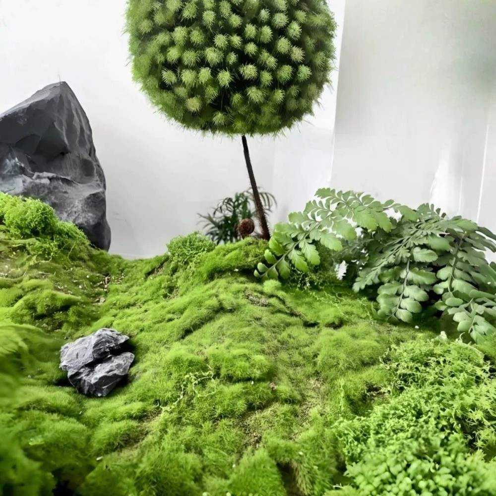 DIY Artificial Grass Rug Durab - Preserved Moss Sheet recension och pris